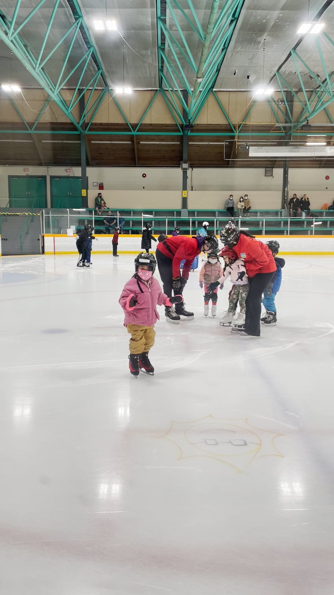 First time on the ice!